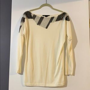 Armani Exchange Beaded Top